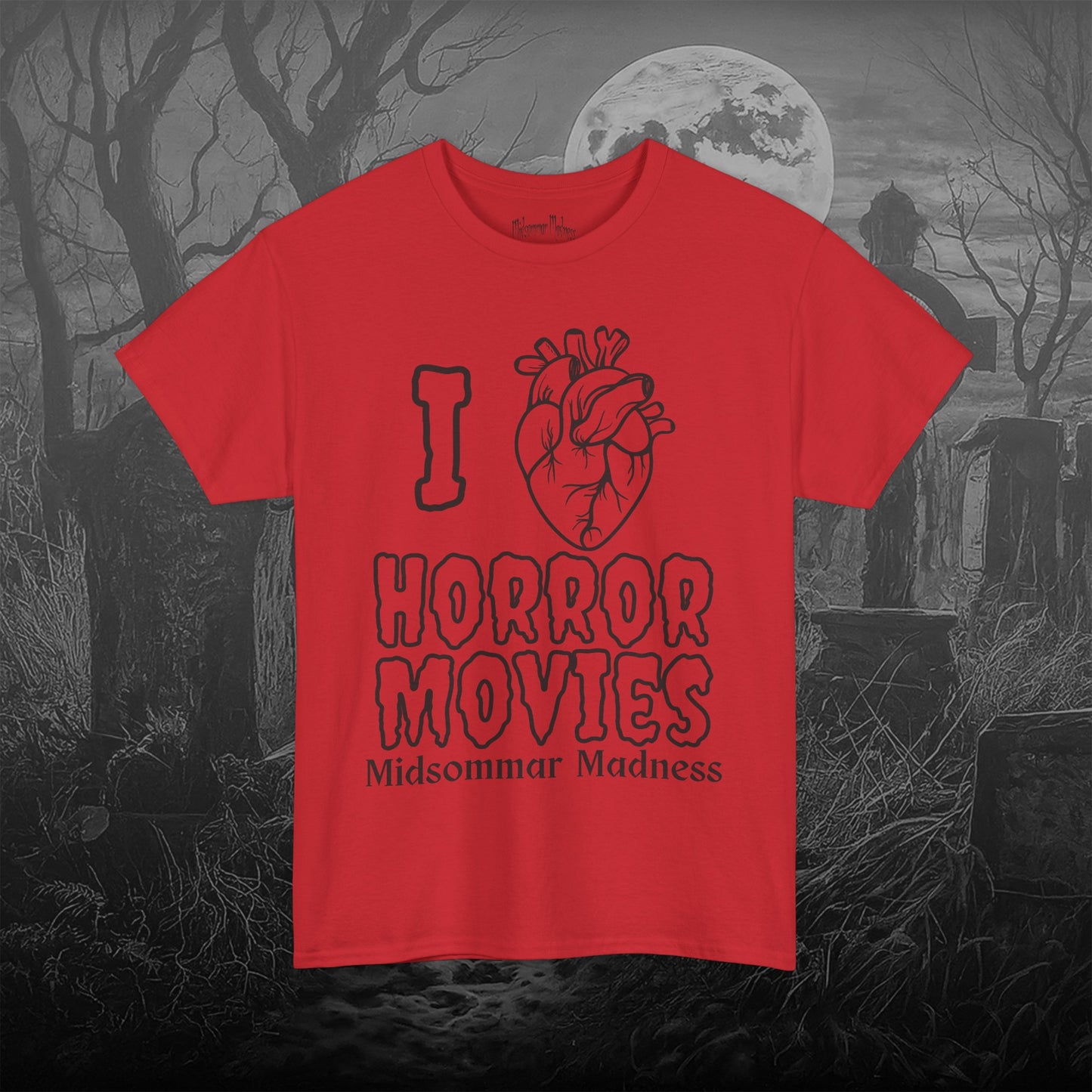 I Heart Horror Movies Short Sleeve