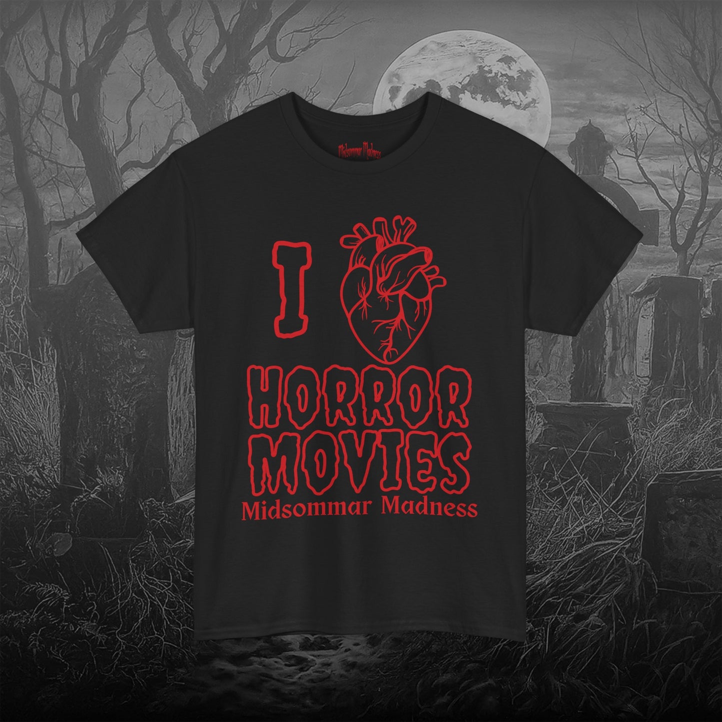 I Heart Horror Movies Short Sleeve