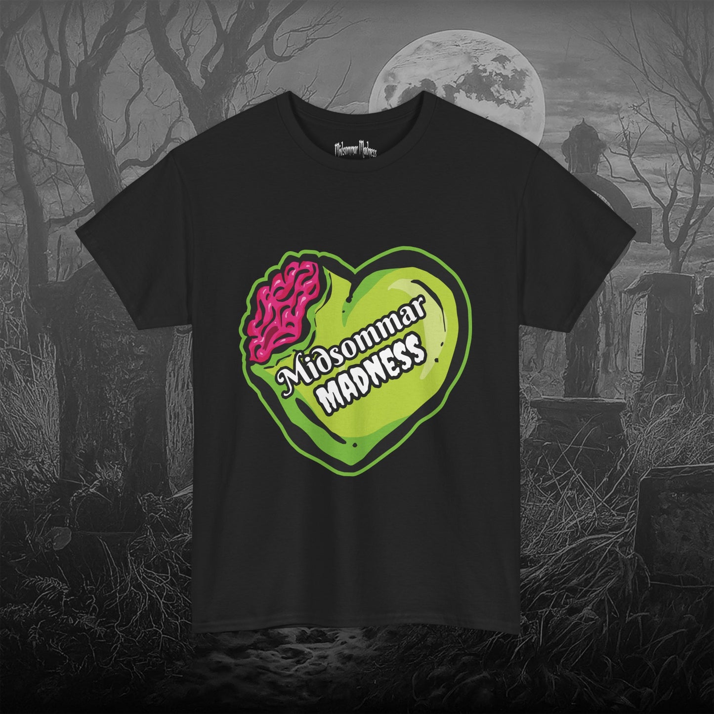 Zombie Heart Short Sleeve Shirt